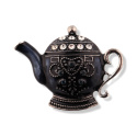 WANDALLIA Broszka Imbryk Dzban Czajnik Damska Stylowa Kostiumowa Klasyczna
