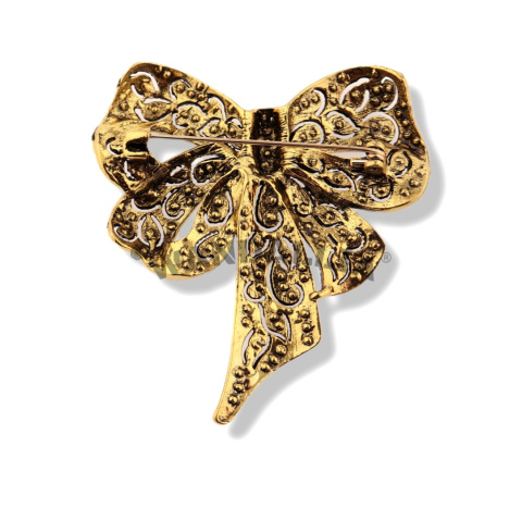 WANDALLIA Broszka Parasolka Umbrella Damska Stylowa Kostiumowa Klasyczna