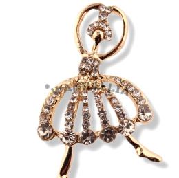 WANDALLIA Broszka Baletnica Tancerka Damska Balerina Kostiumowa Wieczorowa