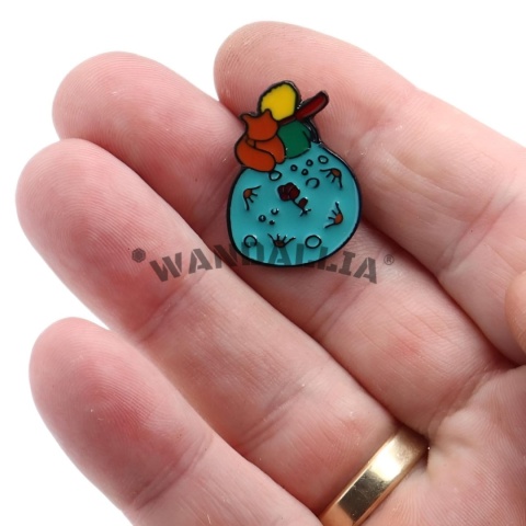WANDALLIA Pin Przypinka Mały Książe z Lisem na Planecie Metalowa