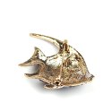 WANDALLIA Broszka Ryba Skalar Złota Damska Klasyczna Stylowa BRO-RYB-1